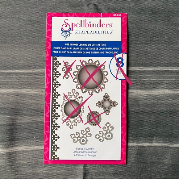 Spellbinders Shapeabilities Ironworks Accents - Picture 3 of 3